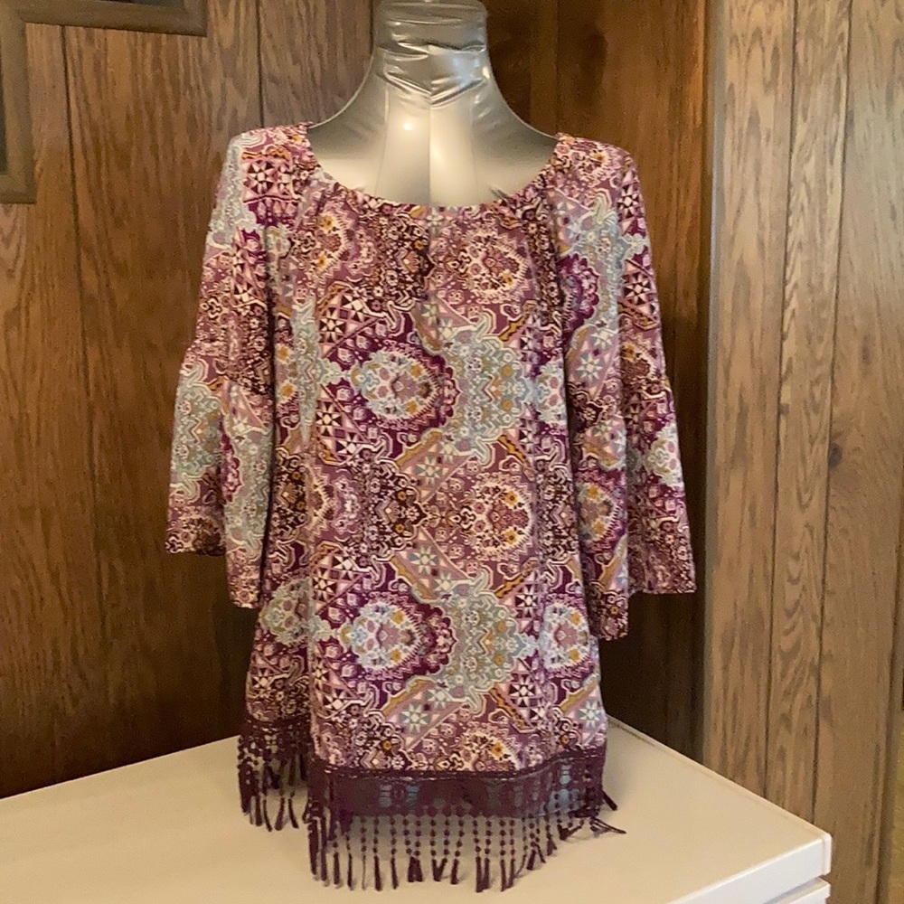 3/4 sleeve blouse